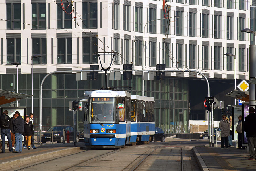 Konstal 105Na MPK Wroc�aw #2292+2293