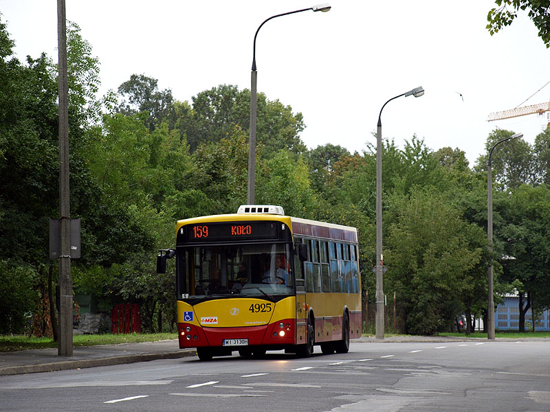 Jelcz M121I4 MZA Warszawa #4925