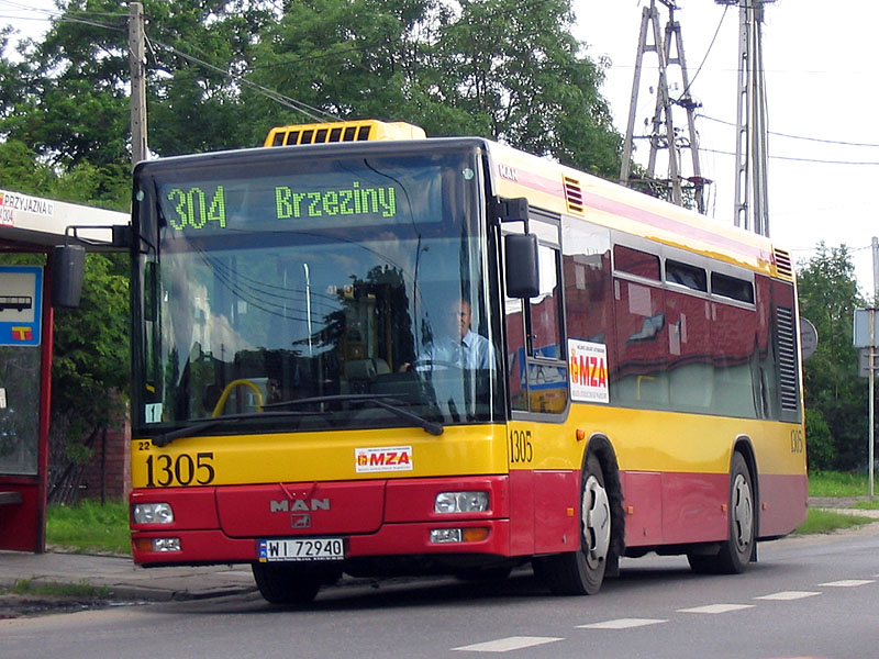 MAN NM223.3 MZA Warszawa #1305