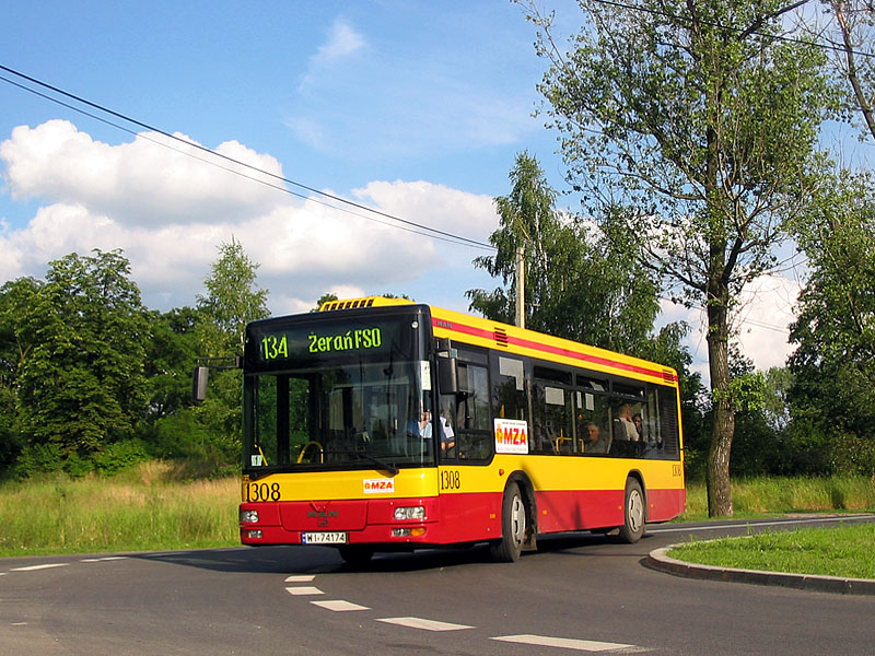 MAN NM223.3 MZA Warszawa #1308