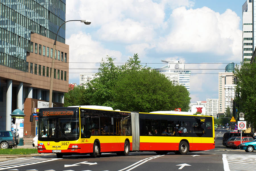 MAN NG363 Lion's City G MZA Warszawa #3447