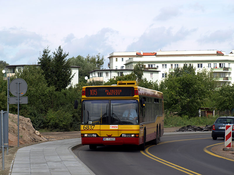 Neoplan N4020Td MZA Warszawa #6837