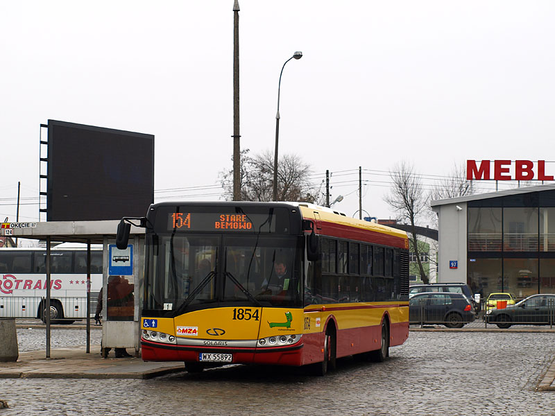 Solaris Urbino 12 MZA Warszawa #1854