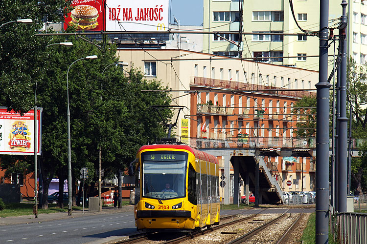PESA 120N Tramwaje Warszawskie #3103