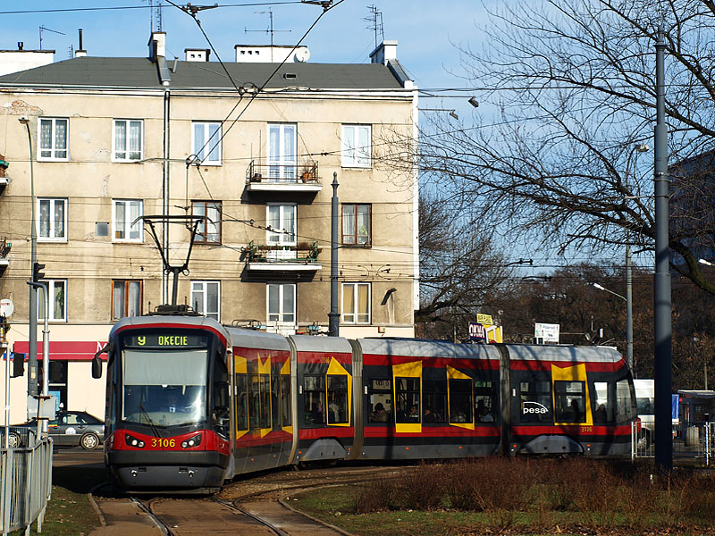 PESA 120N Tramwaje Warszawskie #3106