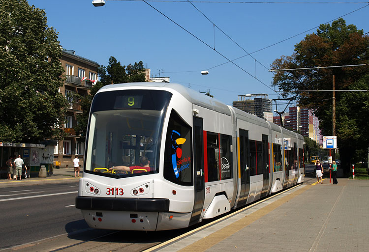 PESA 120N Tramwaje Warszawskie #3113