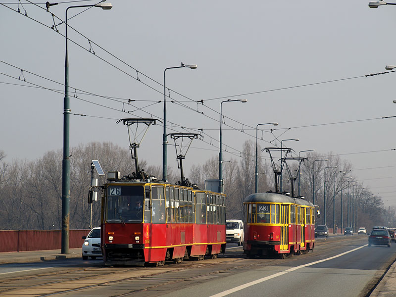 Konstal 105Na Tramwaje Warszawskie #1050+1047