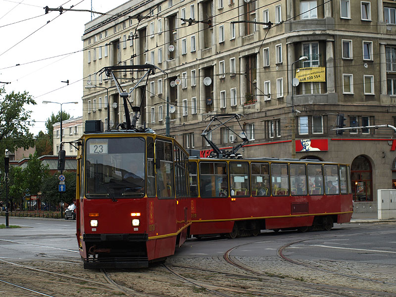 Konstal 105Na Tramwaje Warszawskie #1078+1031