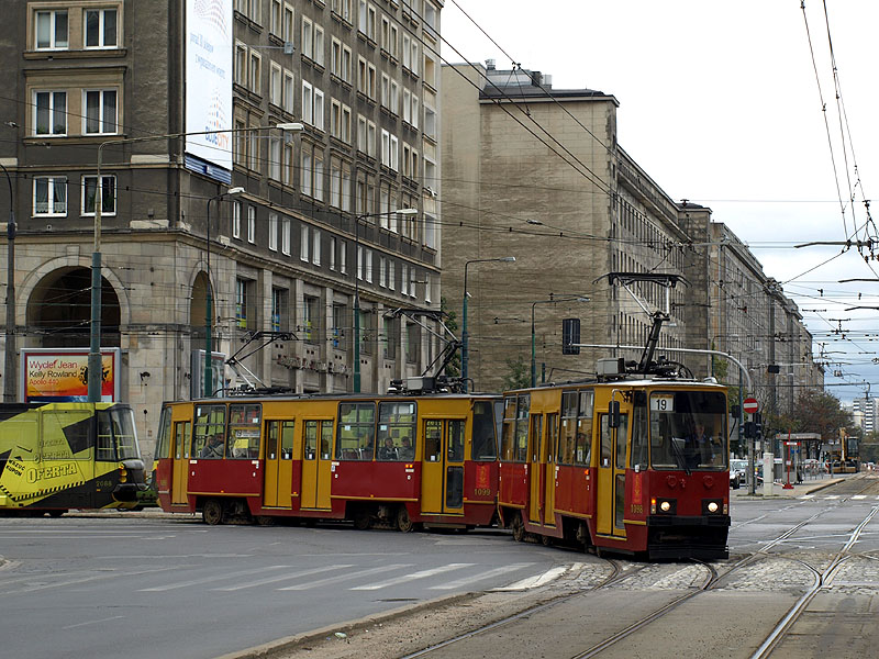 Konstal 105Na Tramwaje Warszawskie #1098+1099