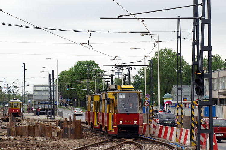 Konstal 105Nf Tramwaje Warszawskie #1446+1445