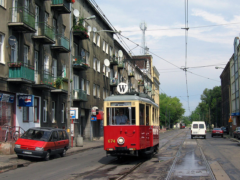 Konstal N Tramwaje Warszawskie #674