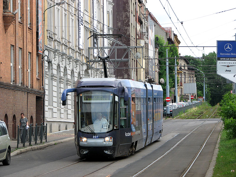 Alstom 116Nd Tramwaje �l�skie #807