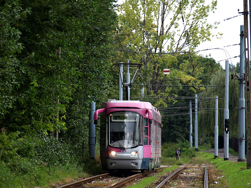 Alstom 116Nd Tramwaje �l�skie #814