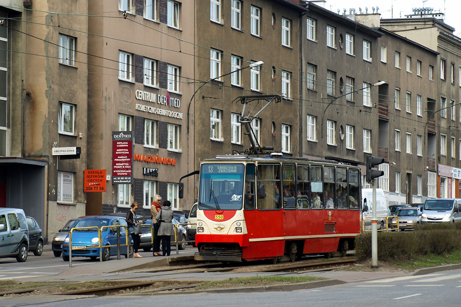 Konstal 105Na Tramwaje �l�skie #550
