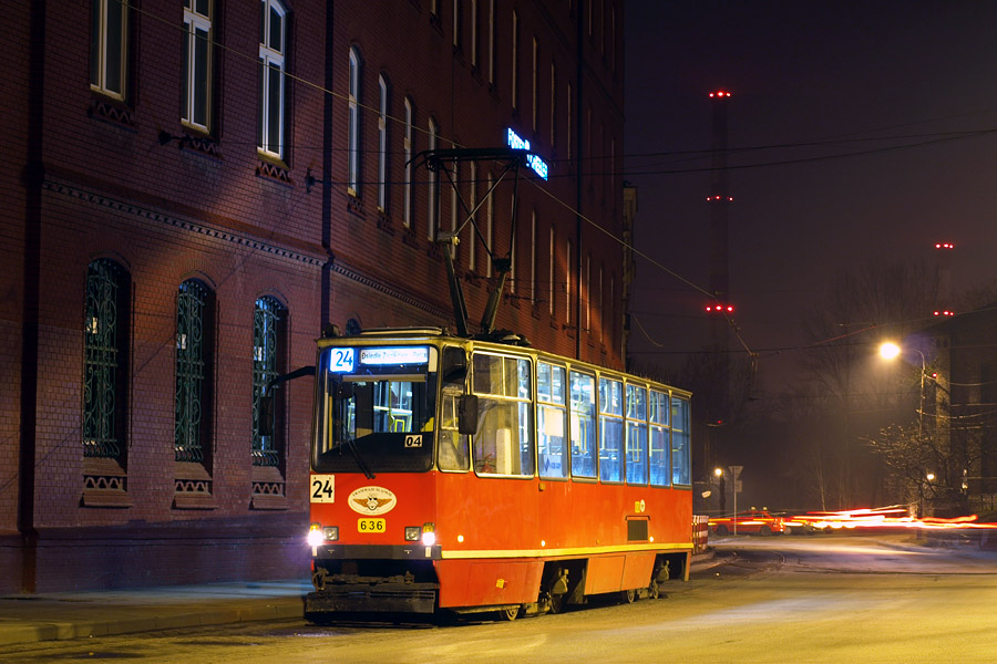 Konstal 105Na Tramwaje �l�skie #636