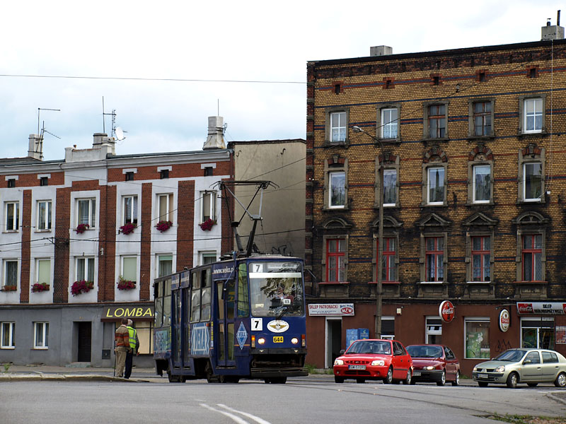 Konstal 105Na Tramwaje �l�skie #644