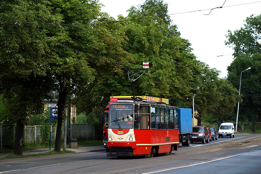 Konstal 105Na Tramwaje �l�skie #658
