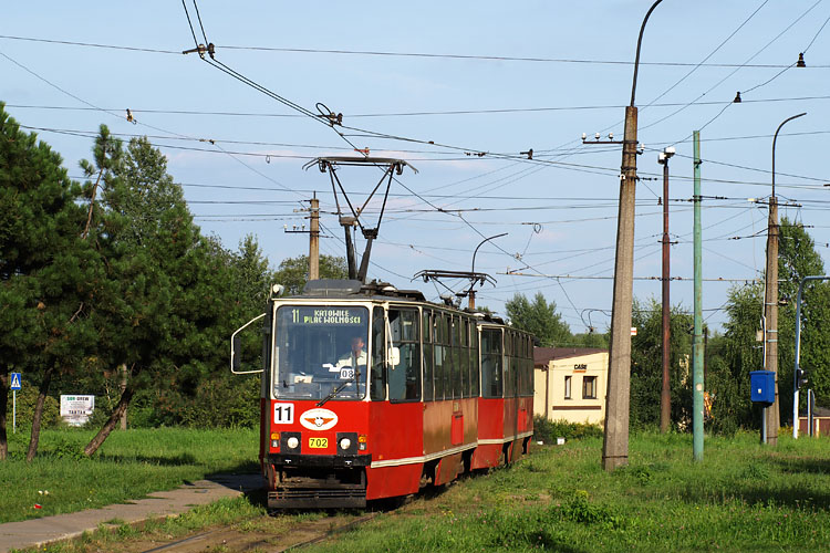 Konstal 105Na Tramwaje �l�skie #702+701