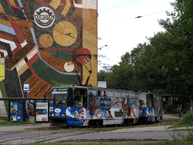 Konstal 105Na Tramwaje �l�skie #719+720