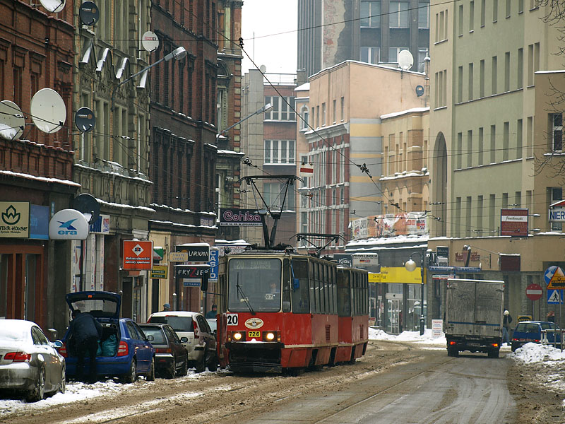 Konstal 105Na Tramwaje �l�skie #726+727