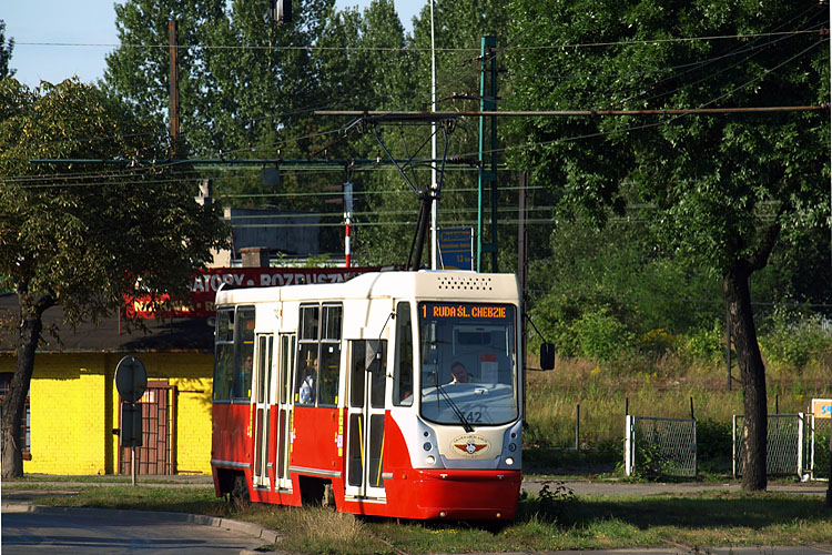 Konstal 105N-2K Tramwaje �l�skie #742