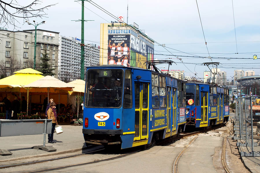 Konstal 105Na Tramwaje �l�skie #745