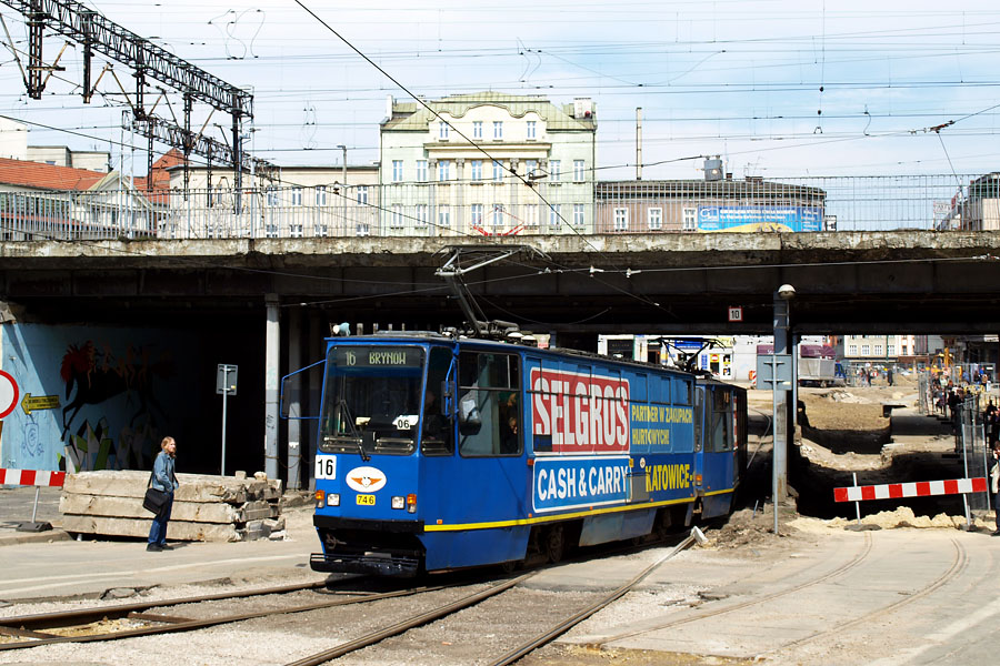 Konstal 105Na Tramwaje �l�skie #746+745