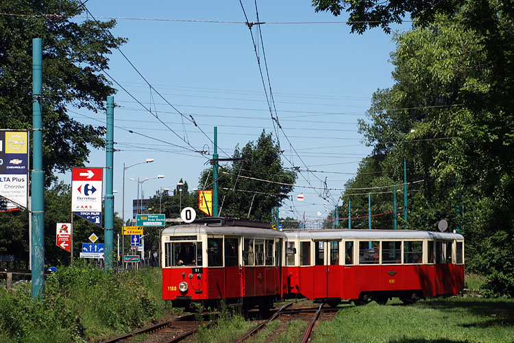 Konstal N+4ND1 Tramwaje �l�skie #1100+1263