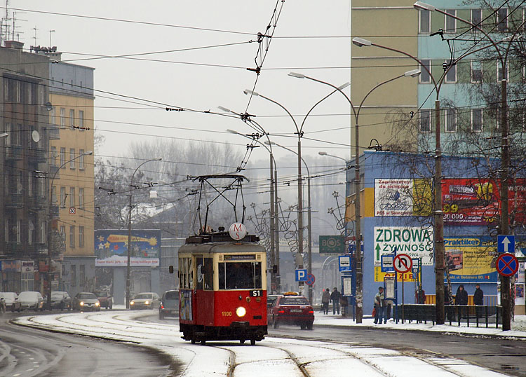 Konstal N Tramwaje �l�skie #1100