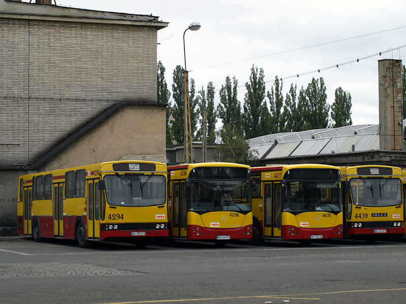 Jelcz 120MM, Jelcz 120MM/1 MZA Warszawa #4294, #4298, #4435, #4439