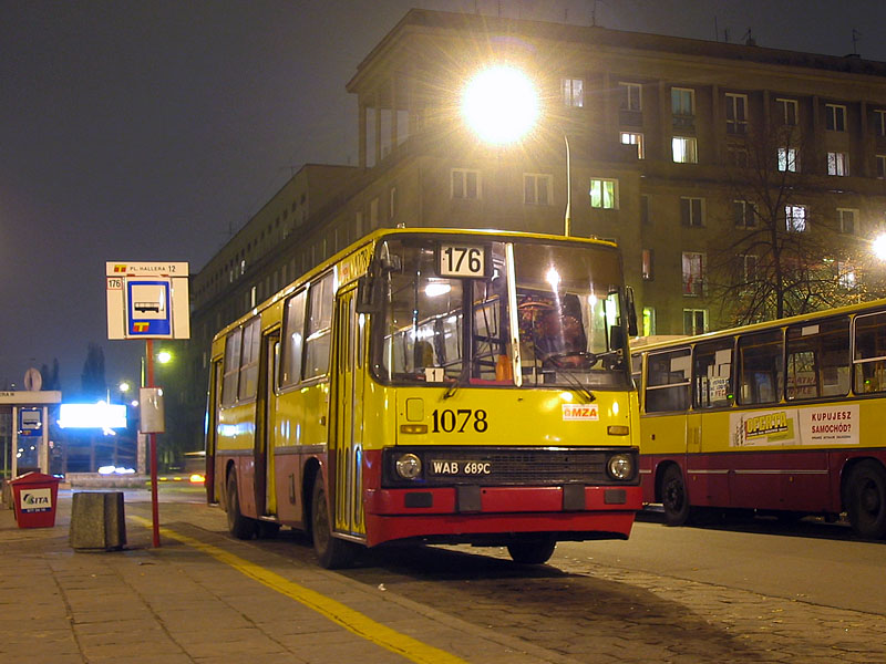 Ikarus 260.04 MZA Warszawa #1078