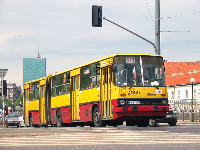 Ikarus 280.26 MZA Warszawa #2999