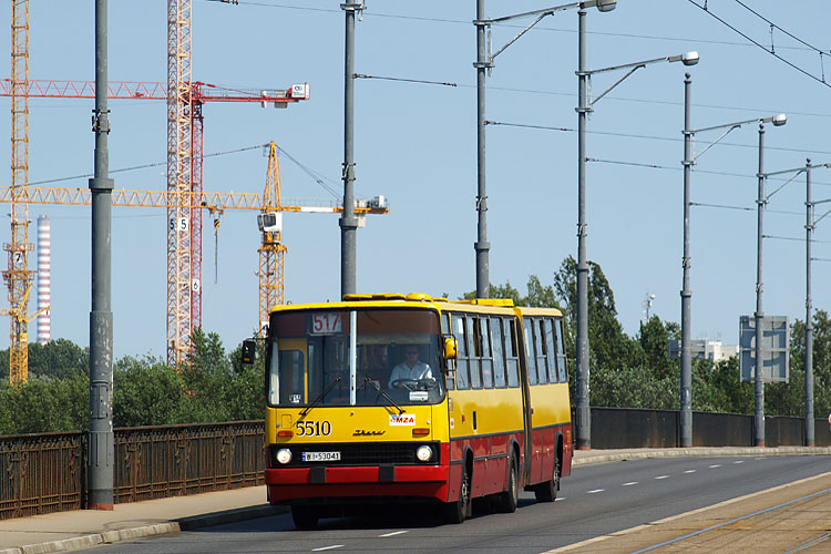 Ikarus 280.70E MZA Warszawa #5510