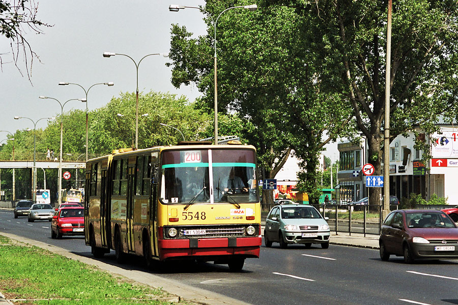 Ikarus 280.70E MZA Warszawa #5548