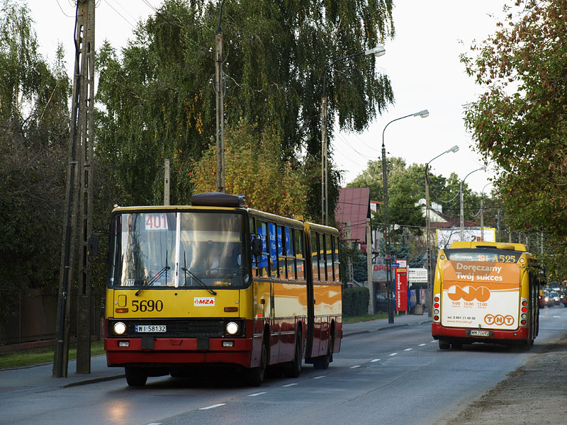 Ikarus 280.70E MZA Warszawa #5690