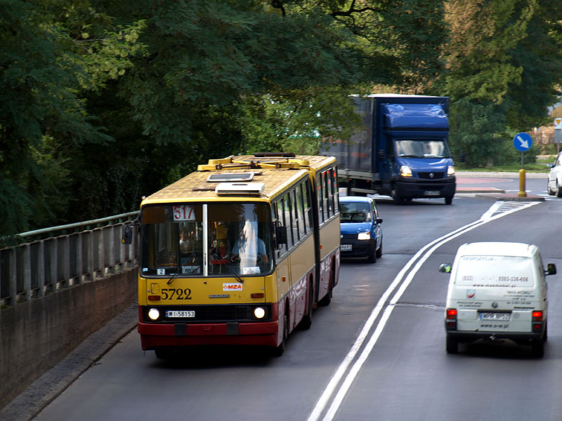 Ikarus 280.70E MZA Warszawa #5722