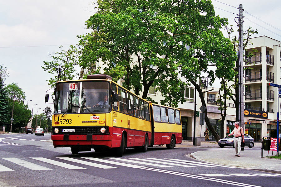 Ikarus 280.70E MZA Warszawa #5793