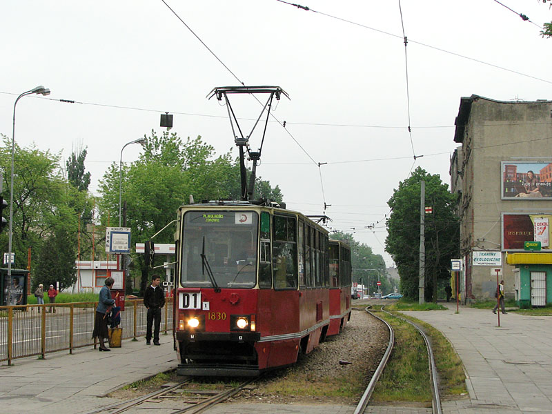 Konstal 805Na MPK ��d� #1830+1831