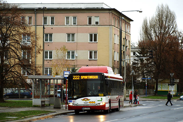 Solaris Urbino 12 W81 CNG MZA Warszawa#918