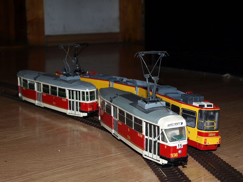 Konstal 13NS+13NSD MZK Warszawa #536+537