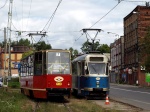 Konstal 105Na Tramwaje �l�skie #743 oraz Konstal 102Na Tramwaje �l�skie #7